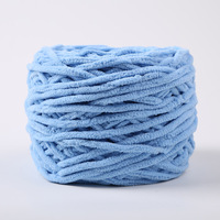 Charmkey 100% polyester épais micro coton laine chenille fil prix pour couvertures à tricoter à la main
