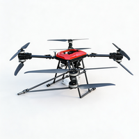 Drones de lutte contre les incendies à charge utile lourde, UAV de sauvetage d'urgence, plateforme industrielle à longue autonomie