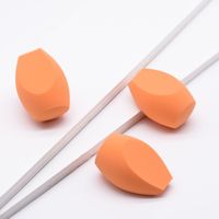 Éponge de maquillage lavable en forme de goutte d'eau, sans latex, pour poudre et fond de teint, usage sec et humide, origine Chine