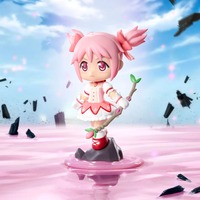 POP MART Madoka Magica Iconic Scene Series Caja Sorpresa Figura Miniatura de Personaje de Anime Juguetes de Escritorio Decoración Coleccionable Regalo