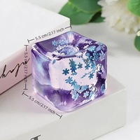 Cube anti-stress souple en plastique, jouet de bureau OEM avec logo, pour soulager l'anxiété et favoriser la concentration, vente en gros