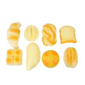 Jouets Squishy en Forme de Pain Assortis, Jouets Souples à Presser, Ensemble de Jouets Anti-Stress pour Boulangerie, Vente en Gros - Product Image 6