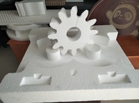 Máquina de Tallado de Madera CNC de 4 Ejes Rongchi, Router de Grabado 3D para Muebles, Letreros y Esculturas