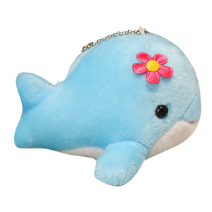 Pendentif en forme de petit <span class=keywords><strong>dauphin</strong></span>, animal marin mignon, 20 cm, jouet en <span class=keywords><strong>peluche</strong></span>, petite poupée baleine - Product Image 1