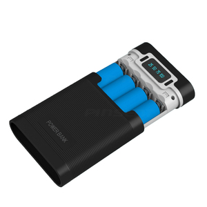 Dropshipping Dual USB della banca di potere di caso di 18650 Batteria SCATOLA del Caricatore FAI DA TE Banca di Potere 4X 18650 scatola del caricatore <span class=keywords><strong>con</strong></span> capacità di visualizzazione - Product Image 3