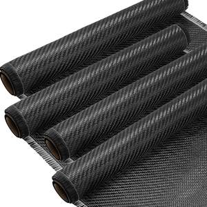 Lámina de Fibra de Carbono Negra de 10 pies <span class=keywords><strong>x</strong></span> 12 pulgadas, Ligera, Tejido Batik 2x2, 3k/220g, Resistente a la Abrasión, para Automóviles, Embarcaciones y Uso Estructural, para Niños y Niñas - Product Image 6