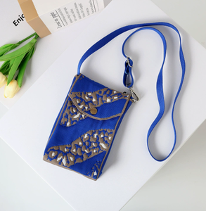 Carino e alla moda Mini <span class=keywords><strong>borsa</strong></span> a maglia-<span class=keywords><strong>borsa</strong></span> tascabile per telefono a mano <span class=keywords><strong>borsa</strong></span> a tracolla per studente - Product Image 5