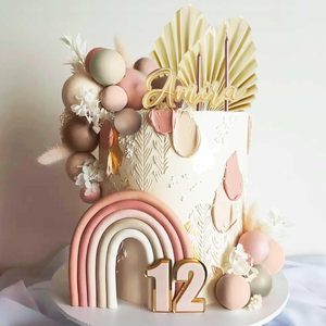 27 Piezas de Bolas Decorativas para Pastel, Adornos para Pastel de Cumpleaños, Decoraciones para Pastel de Boda - Product Image 4