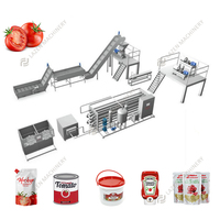 Automatische Tomatenjam Pasta Verwerkingsmachine Tomatensaus Productielijn