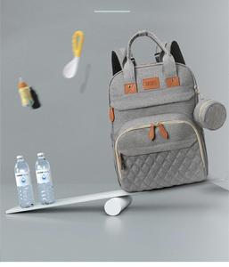 Sac à dos personnalisé étanche pour maman sac de lit pliant pour nouveau bébé sac à dos à couches grande capacité sortie sac <span class=keywords><strong>portable</strong></span> pour maman avec couches - Product Image 3