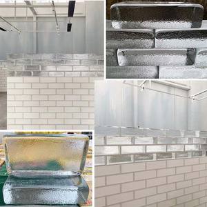 Bloque <span class=keywords><strong>de</strong></span> <span class=keywords><strong>Vidrio</strong></span> Esmerilado con Acabado Arenado, Ladrillo <span class=keywords><strong>de</strong></span> <span class=keywords><strong>Vidrio</strong></span> Cristalino <span class=keywords><strong>para</strong></span> Decoración <span class=keywords><strong>de</strong></span> Edificios, Bloques <span class=keywords><strong>de</strong></span> <span class=keywords><strong>Vidrio</strong></span> Sólido Fundido en Caliente - Product Image 5