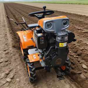 Coltivatore con Cambio a Diesel, Motozappa con Motore da 12 CV per Manutenzione di Impianti Industriali e Fattorie - Product Image 4