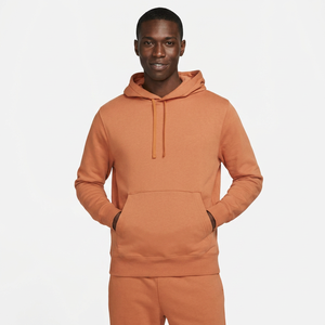 High Quality 100% Cotton Solid Winter Warm <b>Fleece</b> Hoodies Custom <b>Men</b> <b>Thick</b> Pullover Sweatshirts - Product Image 1