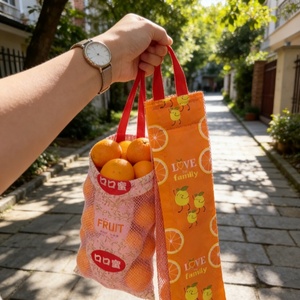 Sac de rangement vertical pour aliments et fruits, de qualité alimentaire et écologique, en PE/PET - Product Image 5