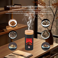 Nouveau Brûleur d'Encens Arabe Innovant Purificateur d'Air USB Rechargeable Diffuseur d'Arômes Électronique Chauffant en Céramique pour la Maison Parfum Bukhoor