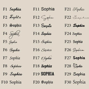 Collar con Nombre en Inglés Personalizable de Acero Inoxidable 316L, Chapado en Oro de 18K, con Cadena y Colgante para Hombre y Mujer - Product Image 6