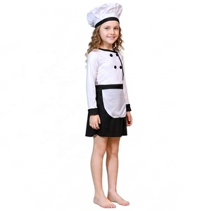 Costume di Halloween per Bambini e Bambine, Kit da Chef per Feste e Riunioni, Gioco di Ruolo da Capo Cuoco - Product Image 5
