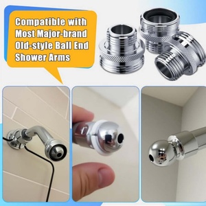 Adaptador de conversión para brazo de ducha de bola de estilo clásico a conexión estándar de 1/2'' - Product Image 4