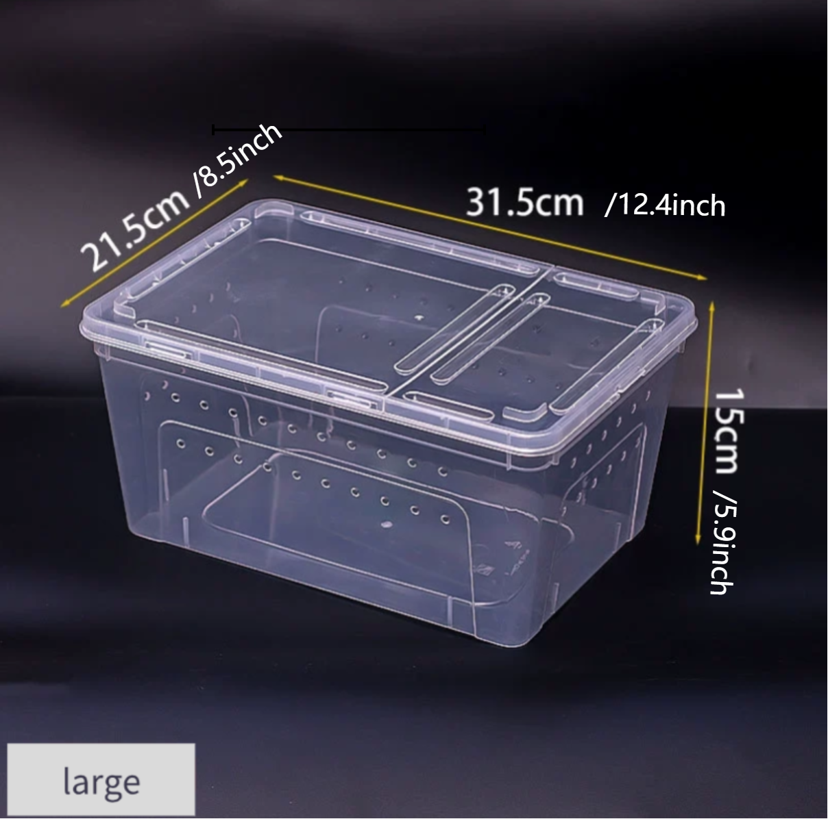 Largo: 31,5*21,5*15 cm