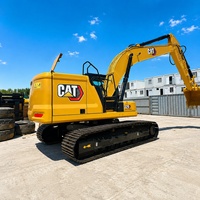 Excavatrice hydraulique Caterpillar 320D d'occasion, 20 tonnes, capacité de godet de 1,0 m³, à vendre pour l'exploitation minière, le terrassement et les travaux de fondation
