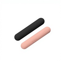 Haltère personnalisé en fonte avec empreinte de main, bord en silicone antidérapant, bâton de yoga professionnel, fabriqué en Chine