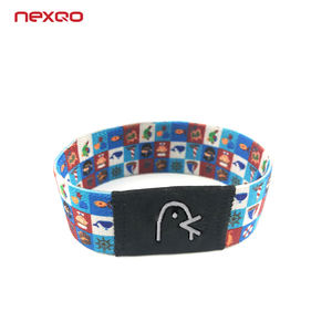 Logo personnalisé NFC Bracelet <span class=keywords><strong>Coran</strong></span> Chrétien avec <span class=keywords><strong>Jésus</strong></span> Verset Biblique Quotidien NFC Bracelet Tressé Élastique pour Événements - Product Image 3