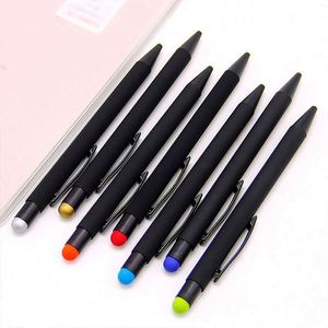 Promotional Logo Printed 1.0 mm Writing Width Metal Ballpoint <b>Pen</b> Multi-<b>Color</b> Advertising Gift Rubber Grip for Stylus <b>Pen</b> - Product Image 5