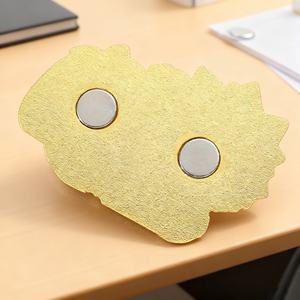 Aimants de réfrigérateur en alliage de zinc émaillé personnalisés en gros, 2D 3D, dessins animés mignons, anime, aimant de réfrigérateur, souvenir, cadeau - Product Image 5