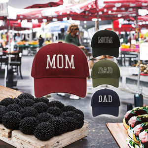 Gorras de Béisbol Ajustables Bordadas de Alta Calidad al por Mayor para el Día del Padre, Estilo Urbano, Comunes para Parejas y Padres - Product Image 3