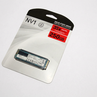 SSD NVMe NV1 PCIe 2280 M2 Berkualitas Tinggi Baru 250GB/500GB/1TB Plastik 800-1600MB/s Baca 1000-2200MB/s Tulis untuk Laptop/Desktop