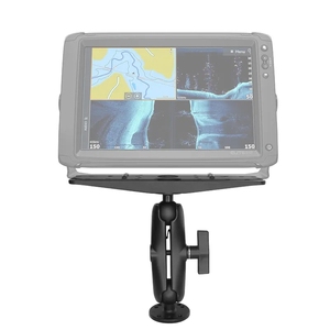 Support bras de montage de transducteur avec tête d'engrenage noir laurence <span class=keywords><strong>bateau</strong></span> support rail radar <span class=keywords><strong>gps</strong></span> pour <span class=keywords><strong>garmin</strong></span> fish finder striker 4 mount - Product Image 1