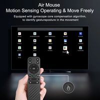 Boîtier TV Android 14 CZ2100 4K Amlogic S905X5M 2 Go 16 Go WiFi6, décodeur intelligent avec décodage AV1 et lecteur multimédia Ethernet 1000M