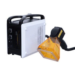 Metalen Plastic Logo Mark Datumcode <span class=keywords><strong>Handheld</strong></span> Markering Graveren 20W Mini Kleine Draagbare Fiber Lasermarkeermachine - Product Image 1