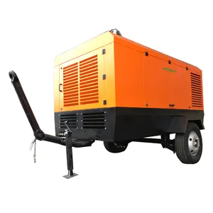 Compresseur d'air diesel portable Denair 150 psi 150 cfm 100 cfm