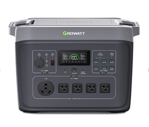 Growatt Infinity 2000 Pro สถานีพลังงาน LiFePO4 2400W ร้าน15ช่องโหมด UPS เยอรมนี - Product Image 2