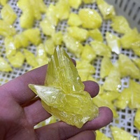 En gros Cristal Naturel pierre Jaune Soufre guérison Rugueux Soufre quartz Cluster Pour La Décoration