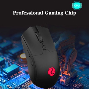 Chế độ kép có thể sạc lại không dây Chuột chơi game Ergonomic im lặng quang học cho văn phòng & Trò chơi Chuột máy tính - Product Image 5
