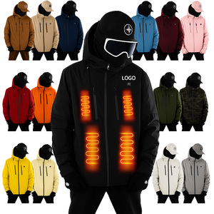 Biểu Tượng Tùy Chỉnh Màu Sắc Unisex Nước Nóng Áo Gió Áo Khoác Không Thấm Nước Windproof Nước Nóng Trượt Tuyết Vỏ Áo Khoác Đi Bộ Đường Dài Mùa Đông Áo Khoác Ngoài Trời - Product Image 1