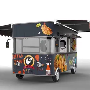 Super Performance Mobile Food Cart With Low Investment