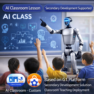 Robot Humanoide de Servicio Inteligente, Robot Mensajero con Base de Ruedas Estable para Uso en Hospitales y Oficinas, Robot Unitree G1 Edu AI Avatar - Product Image 3