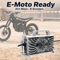 Cargador de Batería Marino Integrado LNLEE 12V 40A, Cargador Inteligente Resistente al Agua IP67 para Autocaravanas Grandes, Baterías AGM de Ciclo Profundo