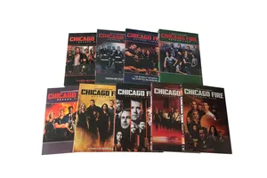 ชิคาโกไฟซีซั่น1-10ชุดสมบูรณ์ Boxset 55แผ่นโรงงานขายส่งดีวีดีภาพยนตร์ทีวีซีรีส์การ์ตูนภูมิภาค1เรือฟรี