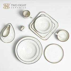 Assiettes en porcelaine, solide, offre spéciale, service de vaisselle - Product Image 4