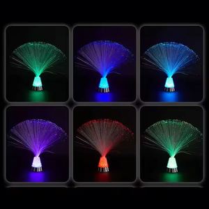 Minimalist Christmas Decorations LED Starry Fiber Optic Night <b>Light</b> with Color-Changing Crystals Neon Party Supplies Home Decor - Product Image 5