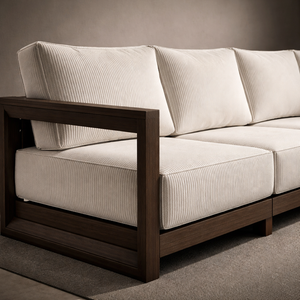 Ensemble <span class=keywords><strong>de</strong></span> canapés <span class=keywords><strong>de</strong></span> <span class=keywords><strong>jardin</strong></span> en aluminium, moderne et luxueux, résistant aux intempéries, avec sièges profonds, pour terrasse, balcon, véranda - Product Image 3