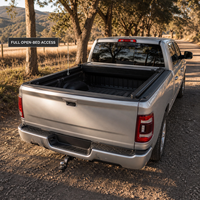 Couverture de benne rigide coulissante rétractable en aluminium avec système anti-pincement et verrouillage pour Ford Ranger 5FT OEM ODM