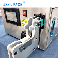 Machine de fermeture de sacs à fil doré à écran tactile PLC KJ-ZK328S pour pain, snacks, pâtisseries, sachets en plastique, avec fermeture automatique par torsion