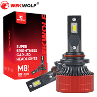 Nouvelles ampoules de voiture haute puissance M8 PRO 140W 14000LM, phares LED H4, LED Canbus, phares LED H4, phares LED H1 H11, phares LED H7
