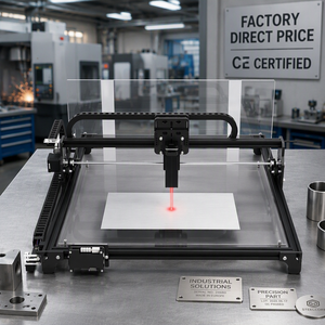 Machine de gravure laser de bureau 6550, mini routeur CNC haute précision, graveuse laser pour <span class=keywords><strong>bois</strong></span>, papier, aluminium, acrylique, sur table - Product Image 1