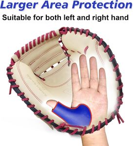 Attrezzatura da allenamento per Baseball con scudo per il pollice del ricevitore all'ingrosso con comoda attrezzatura per la protezione del pollice per ridurre gli accessori per la puntura - Product Image 3